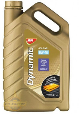 Mol Моторное масло MOL DYNAMIC GOLD NG 0W-16 - Картинка 1