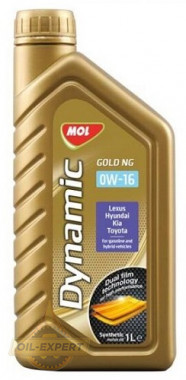 Mol Моторное масло MOL DYNAMIC GOLD NG 0W-16 - Картинка 2