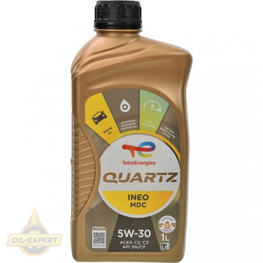 Total Моторна олива TOTAL Quartz Ineo MDC 5W-30 - Заображення 2