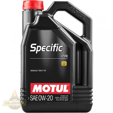 Motul Моторное масло MOTUL SPECIFIC 17 FE 0W-20 - Картинка 1