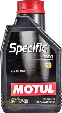 Motul Моторное масло MOTUL SPECIFIC 2290 5W-30 - Картинка 2