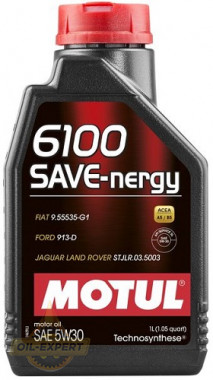 Motul Моторное масло MOTUL 6100 SAVE-NERGY 5W-30  - Картинка 2