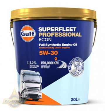 Gulf Моторное масло GULF SUPERFLEET ECON 5W-30 - Картинка 1