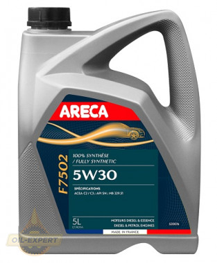 Areca Моторное масло ARECA F7502 5W-30 C2/C3 - Картинка 1