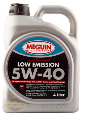 Meguin Моторное масло MEGUIN Low Emission 5W-40 - Картинка 1