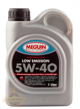 Meguin Моторное масло MEGUIN Low Emission 5W-40 - Картинка 2