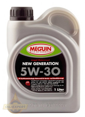Meguin Моторное масло MEGUIN New Generation 5W-30 - Картинка 2