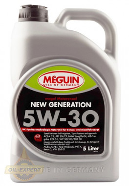 Meguin Моторное масло MEGUIN New Generation 5W-30 - Картинка 1