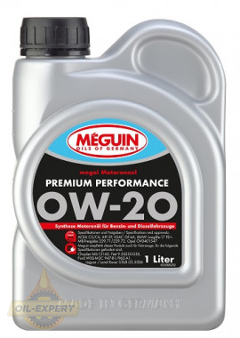Meguin Моторное масло MEGUIN Premium Performance 0W-20 - Картинка 2