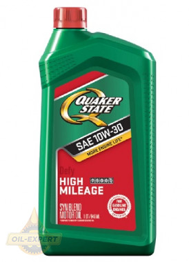 Quaker State Моторное масло QUAKER STATE Defy 10W-30 Synt Blend - Картинка 1