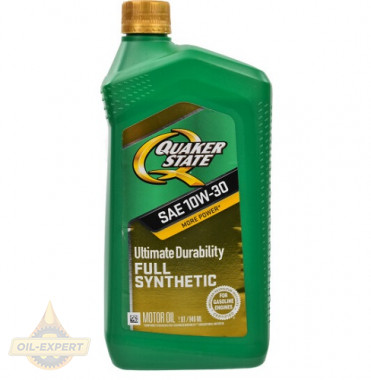 Quaker State Моторное масло QUAKER STATE 10W-30 Full Synthetic - Картинка 1
