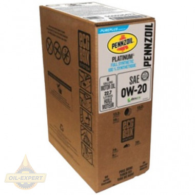 Pennzoil Моторное масло PENNZOIL Platinum 0W-20 Full Synthetic - Картинка 3