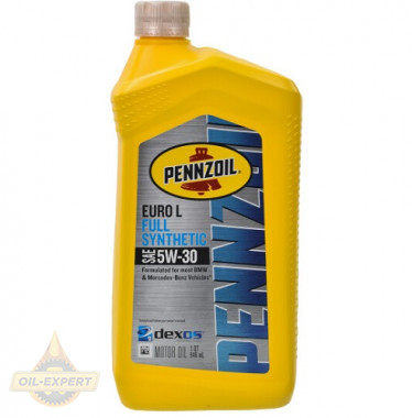 Pennzoil Моторное масло PENNZOIL Platinum Euro L 5W-30 Full Synthetic - Картинка 1