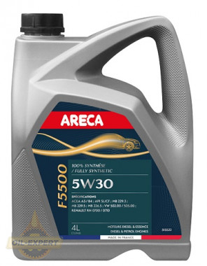Areca Моторное масло ARECA F5500 5W-30 - Картинка 1