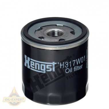 Hengst Фильтр масляный HENGST H317W01 - Картинка 1