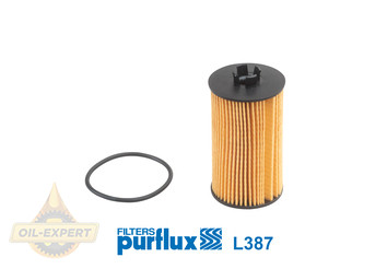 Purflux Фильтр масляний PURFLUX L387 - Картинка 1
