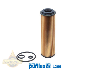 Purflux Фильтр масляний PURFLUX L366 - Картинка 1