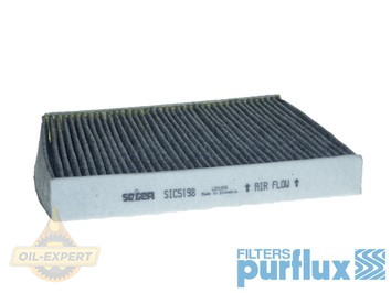Purflux Фильтр салона угольный PURFLUX AHC484 - Заображення 1