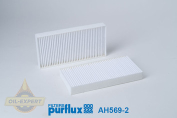 Purflux Фильтр салона PURFLUX AH569-2 - Картинка 1