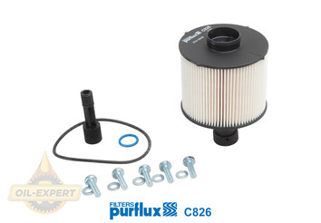 Purflux Фильтр топливный PURFLUX C826 - Картинка 1