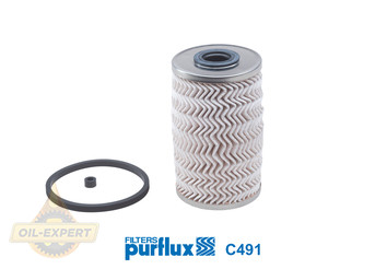 Purflux Фильтр топливный PURFLUX C491 - Картинка 1