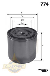 Mecafilter Фильтр масляный Mecafilter ELH4121 - Картинка 2