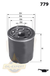 Mecafilter Фильтр масляный Mecafilter ELH4240 - Картинка 2