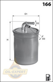 Mecafilter Фильтр топливный Mecafilter ELG5407 - Картинка 2