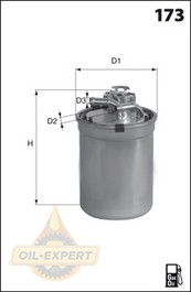 Mecafilter Фильтр топливный Mecafilter ELG5330 - Картинка 2
