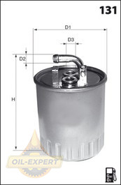 Mecafilter Фильтр топливный Mecafilter ELG5252 - Картинка 2