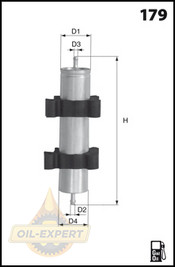 Mecafilter Фильтр топливный Mecafilter ELG5426 - Картинка 2