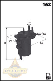 Mecafilter Фильтр топливный Mecafilter ELG5350 - Картинка 2