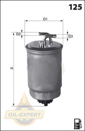Mecafilter Фильтр топливный Mecafilter ELG5212 - Картинка 2