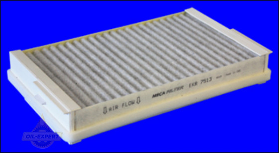 Mecafilter Фильтр салона угольный Mecafilter EKR7513 - Картинка 1