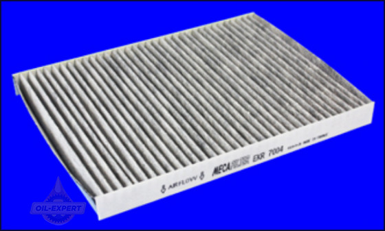 Mecafilter Фильтр салона угольный Mecafilter EKR7004 - Картинка 1