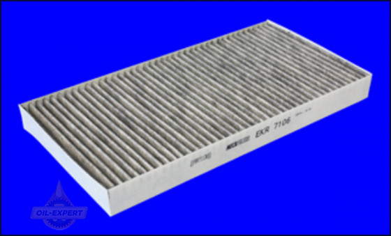Mecafilter Фильтр салона угольный Mecafilter EKR7106 - Картинка 1