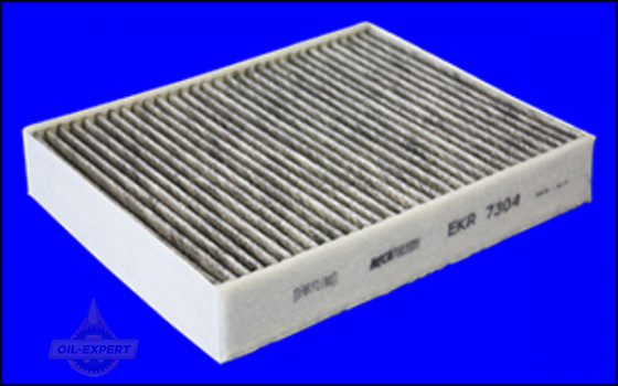 Mecafilter Фильтр салона угольный Mecafilter EKR7304 - Картинка 1