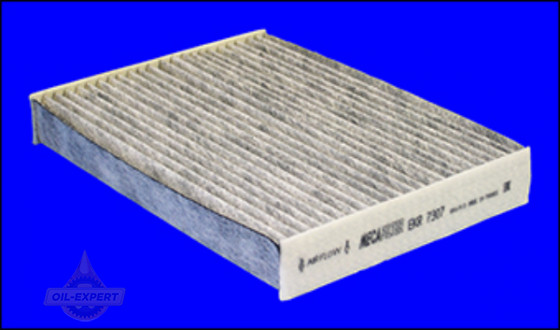 Mecafilter Фильтр салона угольный Mecafilter EKR7307 - Картинка 1