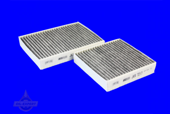 Mecafilter Фильтр салона угольный Mecafilter JKR7217 - Картинка 1