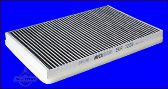 Mecafilter Фильтр салона угольный Mecafilter EKR7228 - Картинка 1