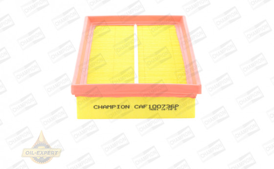 Champion Фільтр повітряний CHAMPION CAF100736P - Заображення 1