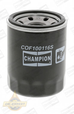 Champion Фільтр масляний CHAMPION COF100116S - Заображення 1
