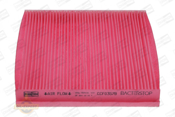 Champion Фильтр салона антибактериальный CHAMPION CCF0357B - Картинка 1