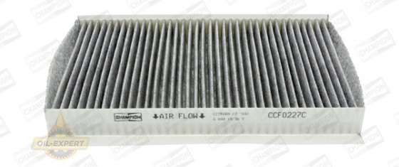 Champion Фильтр салона угольный CHAMPION CCF0227C - Картинка 1