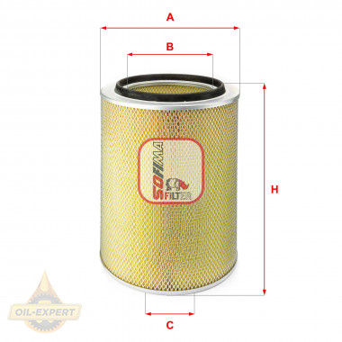 Sofima Фильтр воздушный SOFIMA S8570A - Картинка 1