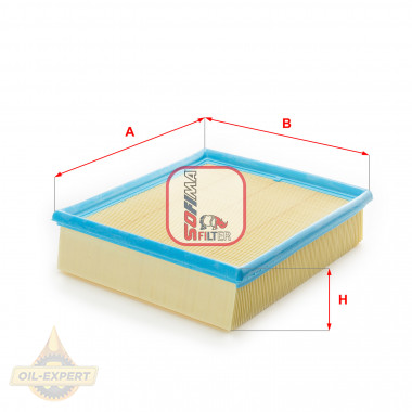 Sofima Фільтр повітряний SOFIMA S3029A - Заображення 1