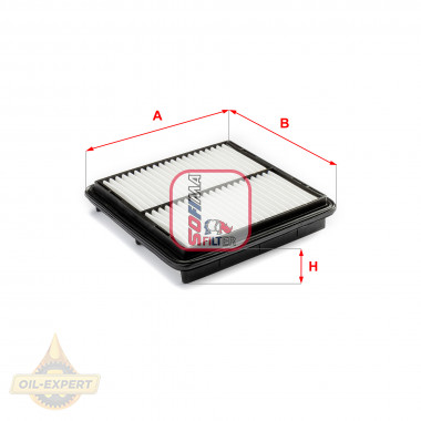 Sofima Фільтр повітряний SOFIMA S3102A - Заображення 1