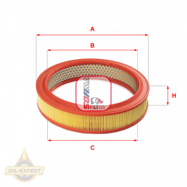 Sofima Фильтр воздушный SOFIMA S7460A - Картинка 1