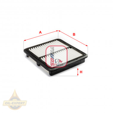 Sofima Фільтр повітряний SOFIMA S3104A - Заображення 1