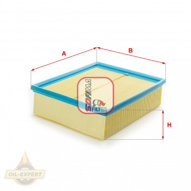 Sofima Фільтр повітряний SOFIMA S3109A - Заображення 1